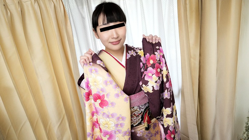 イキまくり振袖軟巨乳娘